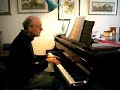 previn (1929-) is one of the most accomplished musicians of this, or any, time.  however, in the uk at least, he is not in the limelight to the extent that he was 20-30 years ago.  these pieces come from a collection 'the genius of andr� previn' published in 1980 (isbn 0860017214) and still available from imp; and is an arrangement of previn's own song.  i can't tell whether the arrangements were actually penned by previn, or whether it was prepared by a 'ghost arranger' from his scores or recordings.  certainly, those of previn's other solo piano works that i have seen are characterised by large chords needing big hands, which this collection does not show.  however, the pieces in it are certainly effective - many of them play like transcriptions of jazz piano trio originals.  the first piece is previn's own; the second is his version of the vernon duke song from the eponymous movie. [note that the second note up in the last chord of the 13th bar from the end should be a b natural - but i doubt if you will notice unless you look for it in the score!]
---------------------------------------
played by phillip sear
http://www.psear.co.uk