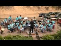 Jeugdorkestendag fanfare openluchttheater overloon 13-06-2011