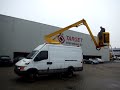 IVECO 50C11 DAILY 10/02 WHITE BUCKET TRUCK 1250CM GSR S125BA