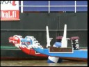 Sata-Dragon boat at Aurajoki (1 day before start of the competition)