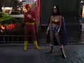Wonder Woman and the Flash! At Six Flags Magic Mountain Wonder Woman and the Flash! At Six Flags Magic Mountain