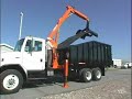 Self-Winding Load Cover on Grapple Truck Self-Winding Load Cover on Grapple Truck