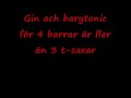 Gin och barytonic