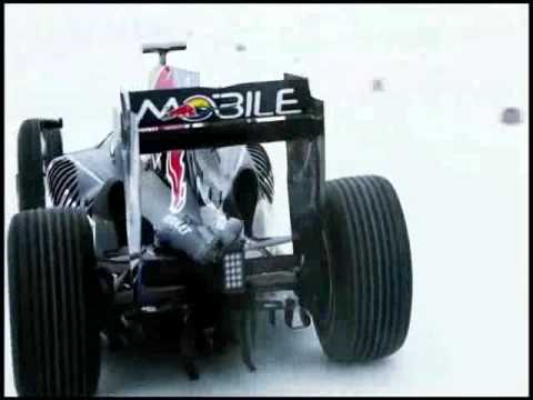 Watch 'Red Bull RB5 on ice in Canada'