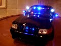 1/18 Unmarked FBI Secret Service POLICE Unit Lights & Siren