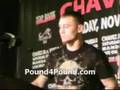 Final Impact Chavez Jr. vs. Vanda II Press Conference