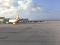 Airplane Landing to GUam, USA