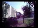 CSX Freight Train at Grade Crossing