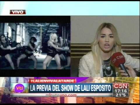 C5N - VIVA LA TARDE: LA PREVIA DEL SHOW DE LALI ESPOSITO