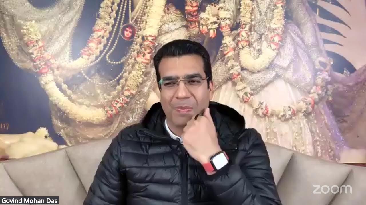 प्रेम नहीं तो सभी बड़े बड़े यज्ञ व्यर्थ - गोविंद मोहन दास