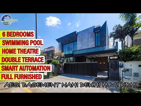 Most Expensive Luxury Redefined: 1 Kanal Smart Home Tour in DHA Lahore (Pool, Theater & More!)