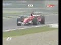 Schumacher overtaking Alonso