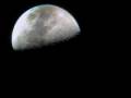 Moon and Saturn through Webcam