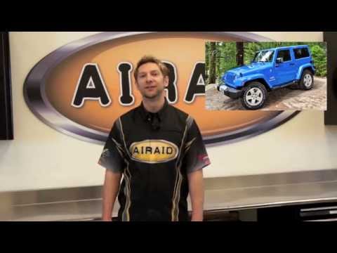 AIRAID Intake For Jeep Wrangler 3.6L 2012 Pentastar Install Video