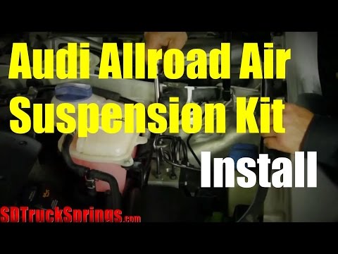 Arnott Coil Conversion Kit Installation for 2000-2006 Audi Allroad Quattro Model # C-2130