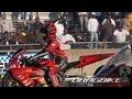 Honda CBR 1000RR  runs 6.98 et in the 1/4 mile! No wheelie bar drag bike