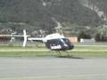 Carabinieri Helicopter in Aosta (Italy)