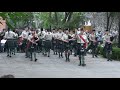 Banda de gaitas del Batallon de San Patricio MEXICO