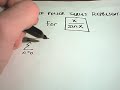 Multiplication and Division of Power Series Multiplication and Division of Power Series