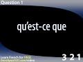 Learn French - French Video Vocabulary Beginner series #2