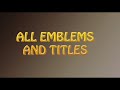 Call of Duty Modern Warfare 2: All Emblems and Titles Unlocked Cod6 Mw2 [HD]