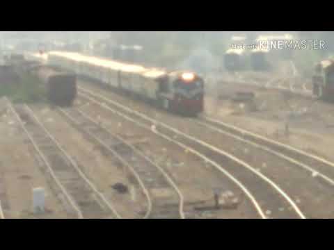 Pakistan Railway 33UP- Pak Business Express departure Karachi Cantt Railway Station