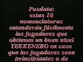 Estrategias en el Tekken Tag