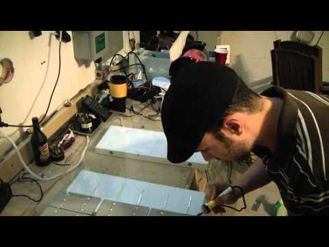 Solar Cells DIY Part 1 This is a video of how I build solar panels 