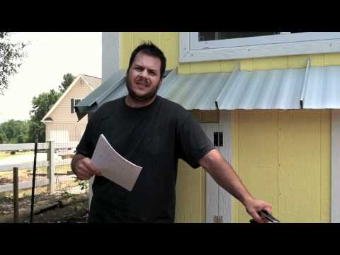 how to fasten corrugated iron