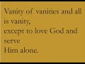Click here to watch this video The Imitation of Christ by Thomas A Kempis Book 1 Chapter 1