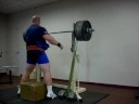 Niko Hulslander- 605 Pound Band Box Squat