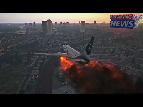 Mayday PIA 737-800 Crashes at Tokyo Downtown