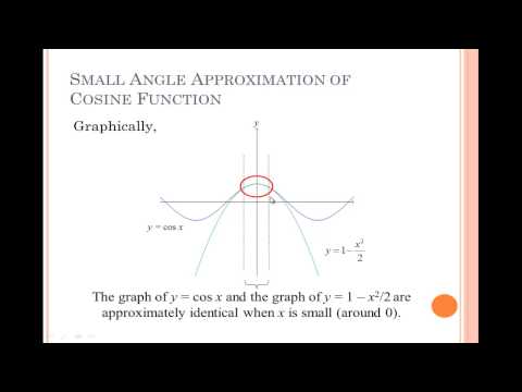 how to prove small angle approximation