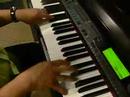 John Kao playing the piano