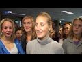 Marissa Grasdijk op haar school na winnen JSF Marissa Grasdijk op haar school na winnen JSF