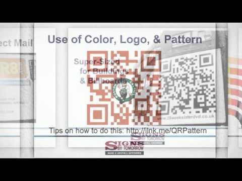QR Code Printing Video by Signs By Tomorrow_Information display system