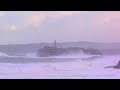 Olas por encima de Santo Mauro. Cantabria