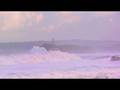 Olas por encima de Santo Mauro. Cantabria
