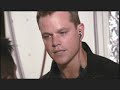 Guillermo in the Bourne Ultimatum with Matt Damon