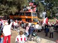 caravana hasta la ciudadela    el santo es de primera
