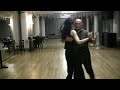 Tango practice - Volcada before & after