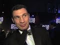 Goldene Kamera 2008 - Vitali Klitschko - Aftershow