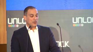 Haitham S  Al Hammadl - Founder & CEO Aqar Chain at UnlockBlockchain Forum Dubai