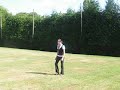 Roxane (ma meilleure amie) qui fait la roue a son tour mdr