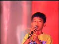 Luqman performed at GTC with his own song Luqman performed at GTC with his own song