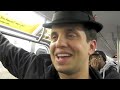 this guy had a cat on his head! also john vlogs about his week in ny and the night of melissas book reading at borders.