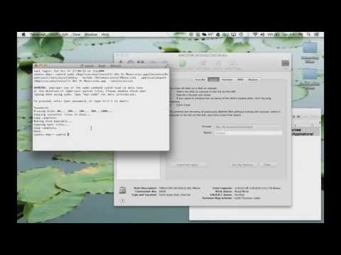 How to Create a Bootable MAC OS X Mavericks USB Flash Drive