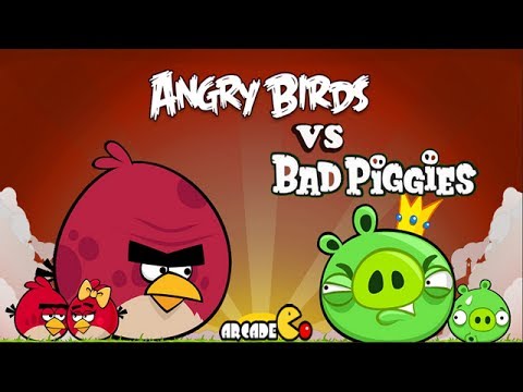 Angry Birds Vs Bad Piggies Walkthrough