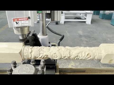 2023 Best ATC CNC Wood Lathe with Automatic Tool Changer