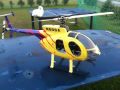 Trex 600 with the Hughes 500E fuselage. Walkaround